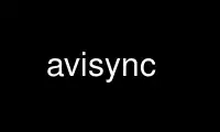 הפעל את avisync בספק אירוח בחינם של OnWorks על אובונטו מקוון, פדורה מקוון, אמולטור מקוון של Windows או אמולטור מקוון של MAC OS