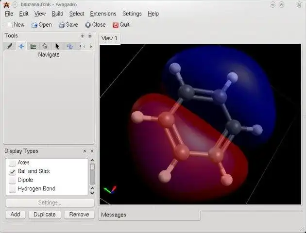 Télécharger l'outil Web ou l'application Web Avogadro