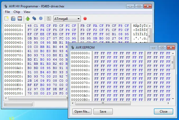 ดาวน์โหลดเครื่องมือเว็บหรือเว็บแอป AVR HV Programmer