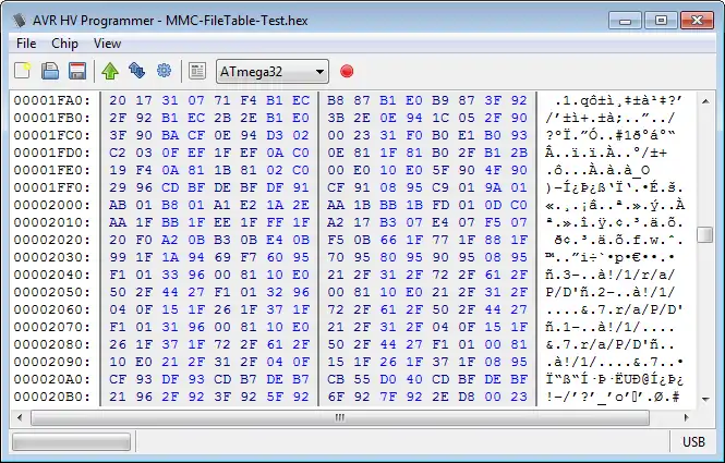 Завантажте веб-інструмент або веб-програму AVR HV Programmer