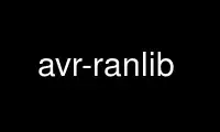 avr-ranlib'i OnWorks ücretsiz barındırma sağlayıcısında Ubuntu Online, Fedora Online, Windows çevrimiçi öykünücüsü veya MAC OS çevrimiçi öykünücüsü üzerinden çalıştırın