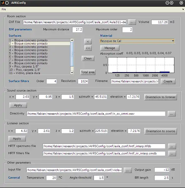 Download web tool or web app AVRS - Acoustic Virtual Reality System to run in Linux online