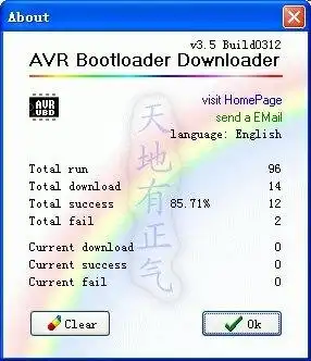 تنزيل أداة الويب أو تطبيق الويب AVR Universal Bootloader (AVRUB)