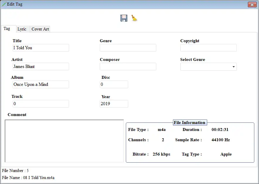 Baixe a ferramenta da web ou o aplicativo da web AV Tag Editor