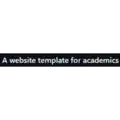 Free download A website template for academics Linux app to run online in Ubuntu online, Fedora online or Debian online