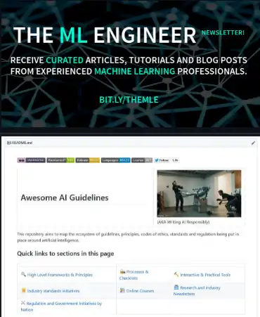下载 web 工具或 web 应用 Awesome production machine learning