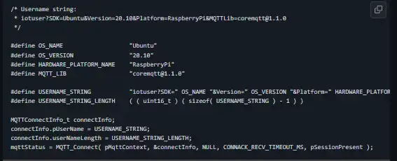 웹 도구 또는 웹 앱 다운로드 AWS IoT Device Defender 라이브러리