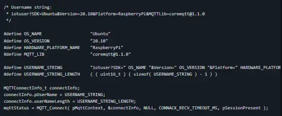 הורד כלי אינטרנט או אפליקציית אינטרנט AWS IoT Device SDK עבור Embedded C