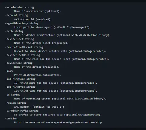 Download web tool or web app aws-sagemaker-egde-quick-device-setup