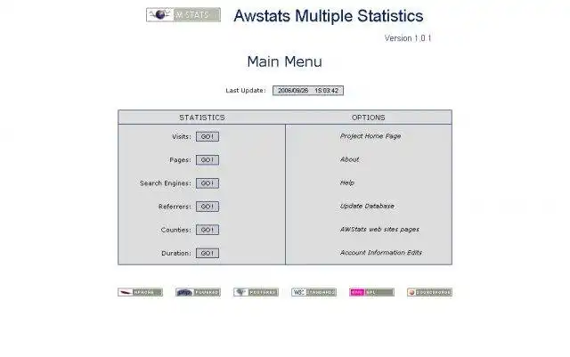 Download web tool or web app AWStats Multiple Statistics