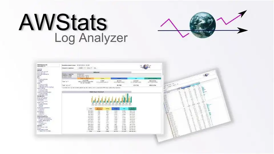 Завантажте веб-інструмент або веб-програму AWStats