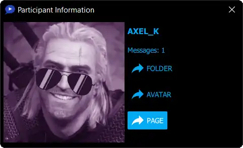 Download web tool or web app AxelChat