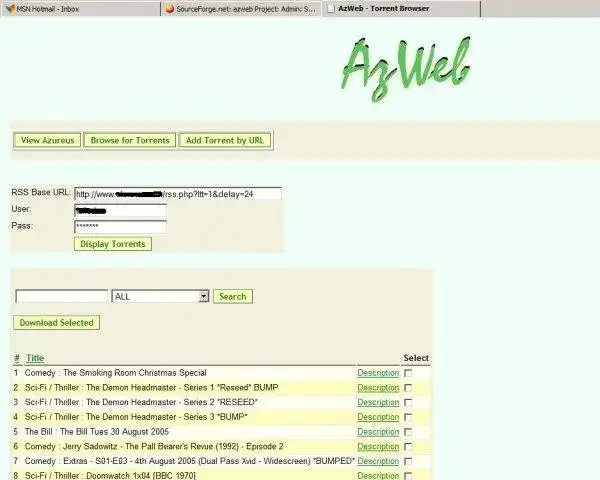 Download web tool or web app AzWeb