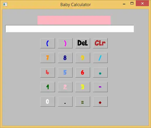 Download web tool or web app Baby Calculator