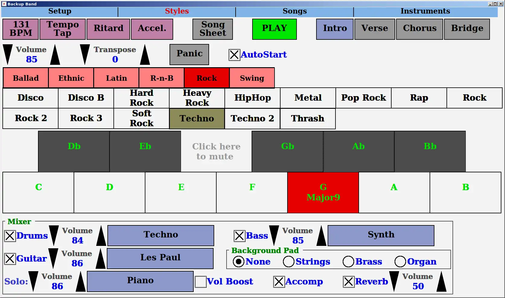 Download web tool or web app BackupBand