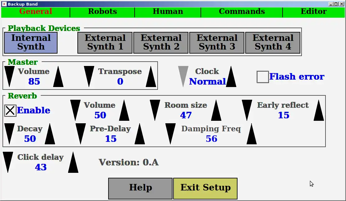 Download web tool or web app BackupBand