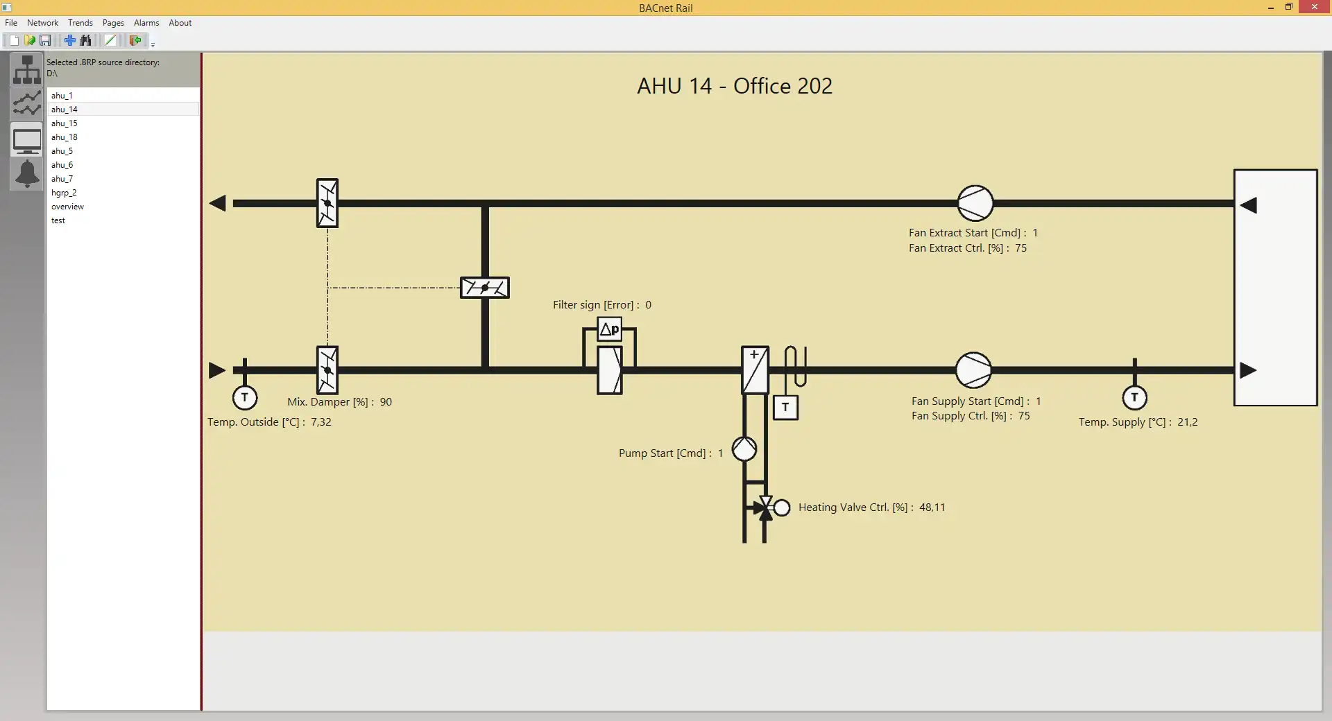Download web tool or web app BACnetRail to run in Windows online over Linux online