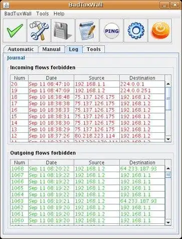 Tải xuống công cụ web hoặc ứng dụng web Tường lửa Linux BadTuxWall