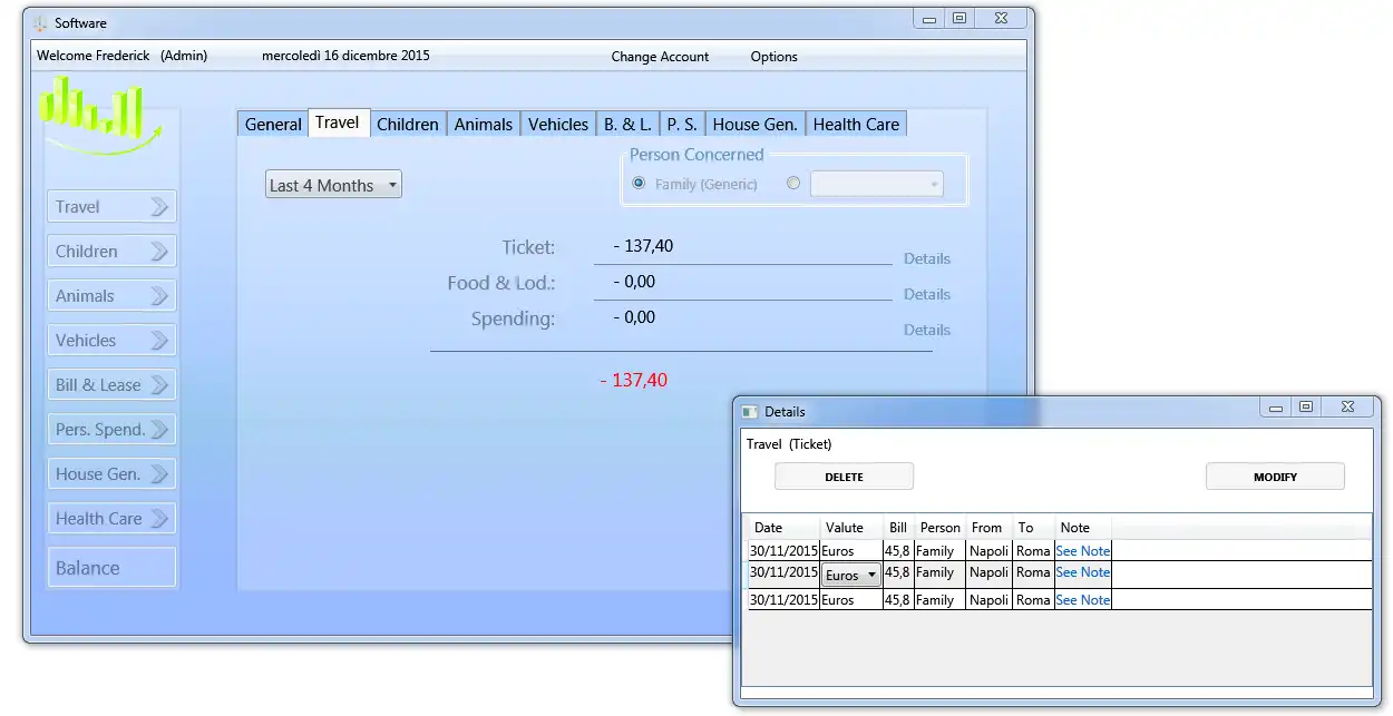 Download webtool of webapp Balance Home