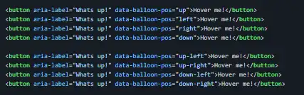 Download web tool or web app Balloon.css