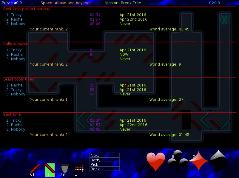 Unduh alat web atau aplikasi web BallPlay Cupid untuk dijalankan di Linux online