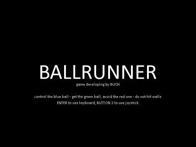 I-download ang web tool o web app na BallRunner upang tumakbo sa Windows online sa Linux online