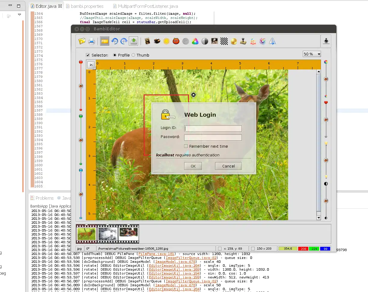 Download webtool of webapp Bambi Editor