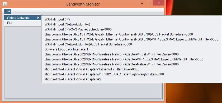 Descărcați instrumentul web sau aplicația web Bandwidth Monitor