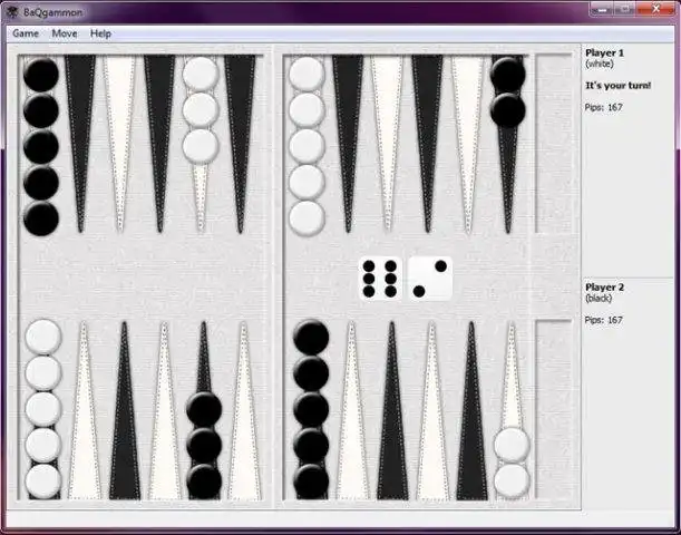 Download web tool or web app BaQgammon to run in Windows online over Linux online