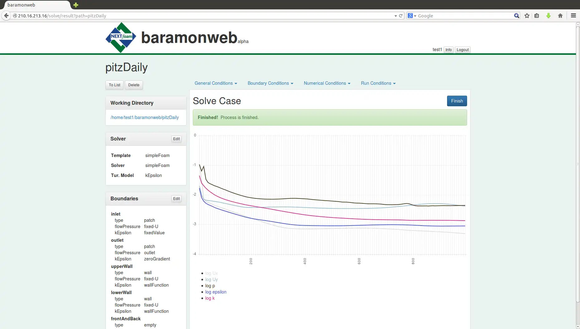 Mag-download ng web tool o web app na baramonweb para tumakbo sa Windows online sa Linux online