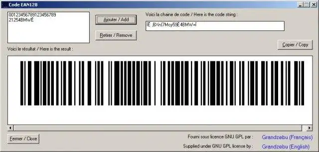 Download web tool or web app barcode fonts and encoders