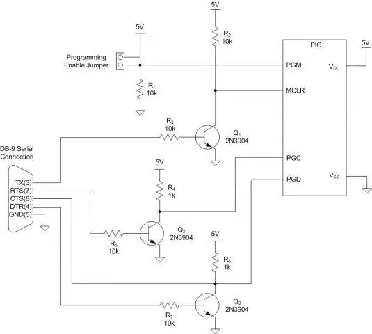 Download web tool or web app Bare Bones PIC Programmer