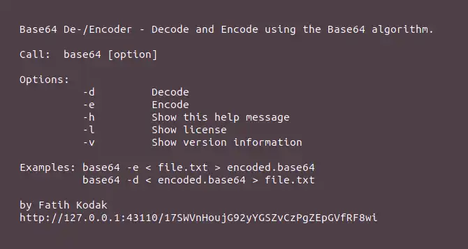 Download webtool of webapp Base64-De-Encoder