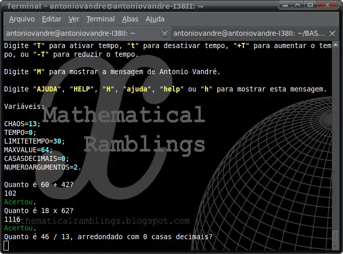 下载网络工具或网络应用程序 BASH antoniovandre_mathgame