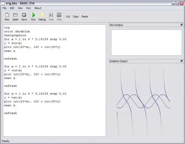 Загрузите веб-инструмент или веб-приложение BASIC-256