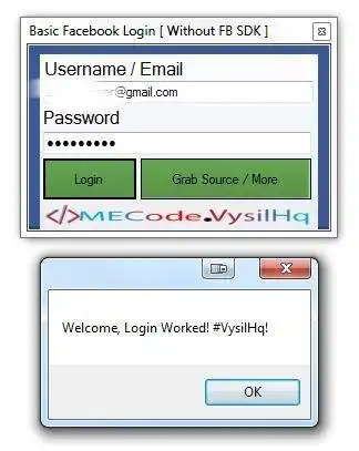 قم بتنزيل أداة الويب أو تطبيق الويب Basic Facebook Login Source