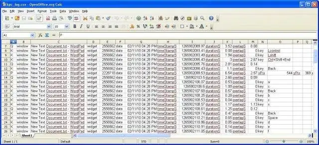 Muat turun alat web atau aplikasi web Basic Key Logger