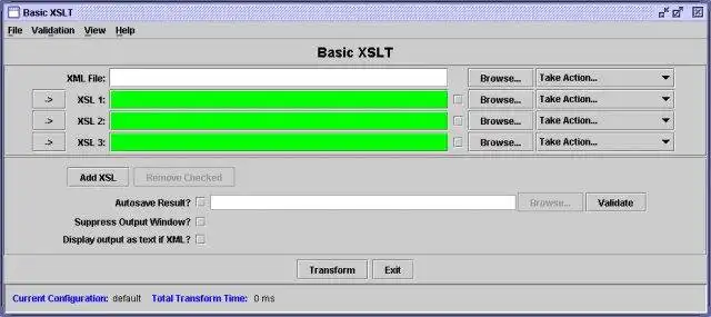 ওয়েব টুল বা ওয়েব অ্যাপ বেসিক XSLT ডাউনলোড করুন