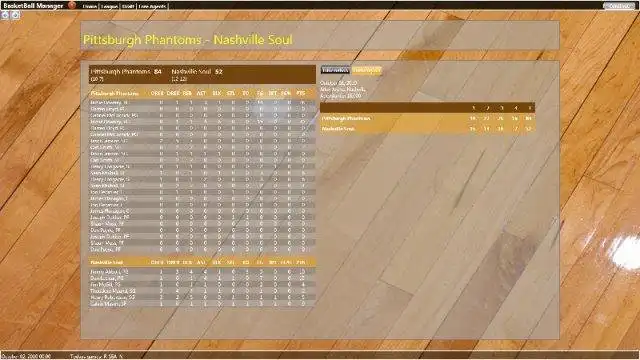 Download web tool or web app BasketBall Manager to run in Windows online over Linux online