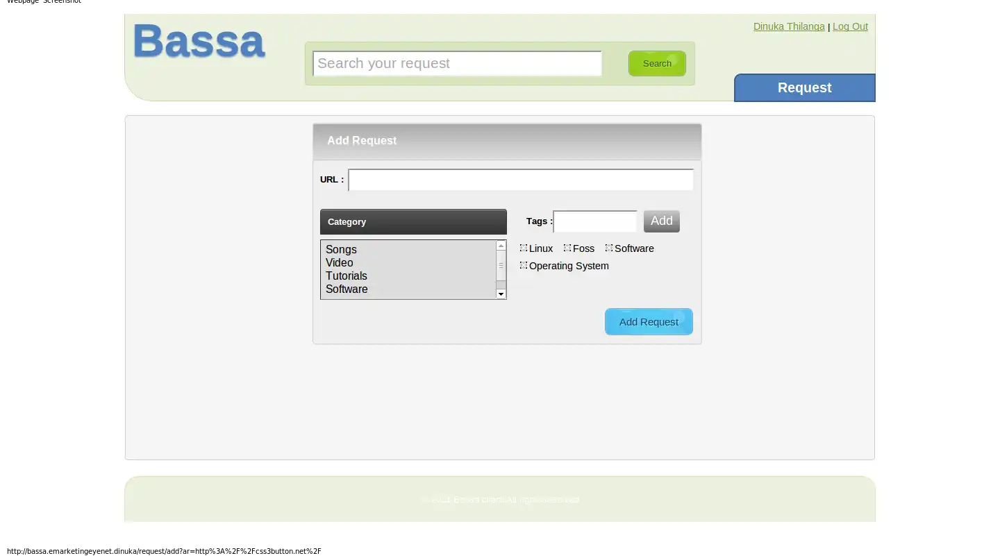 Download web tool or web app Bassa Web