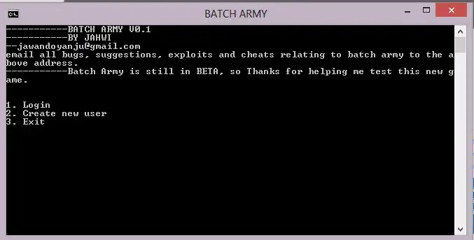 Download web tool or web app Batch Army