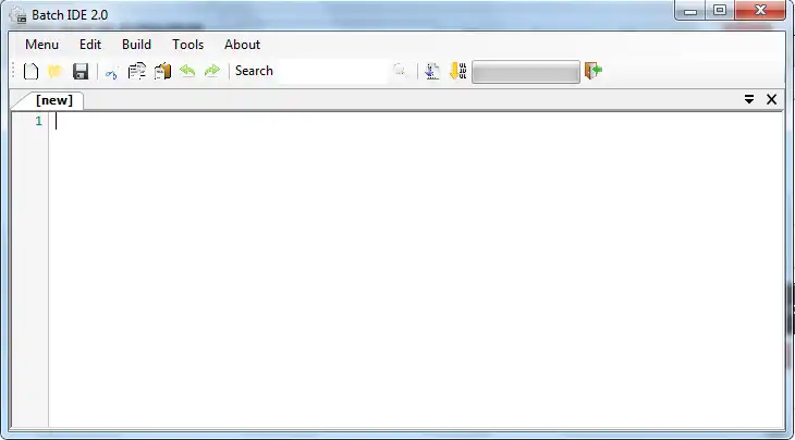 Download web tool or web app Batch IDE 2.0