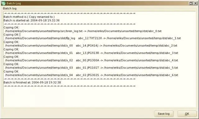 Download web tool or web app Batch Renaming Utility