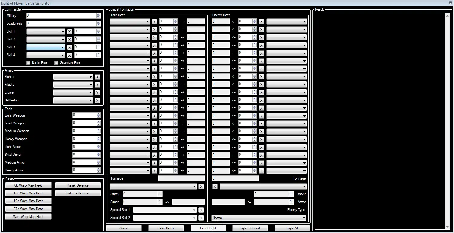 Download web tool or web app BattleSimulator to run in Windows online over Linux online