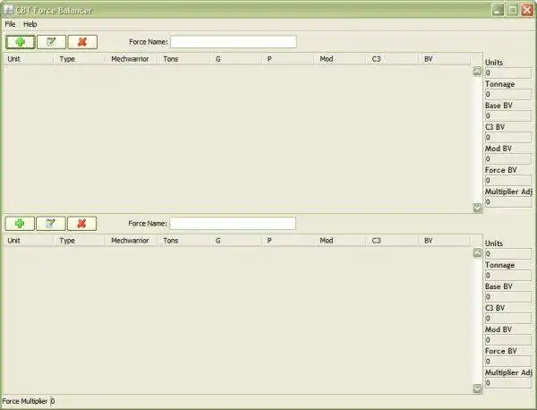 Download de webtool of webapp Battletech Force Balancer om online onder Linux te draaien