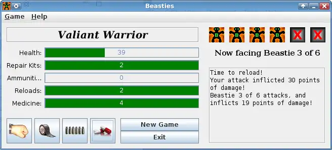 Download web tool or web app Beasties to run in Linux online