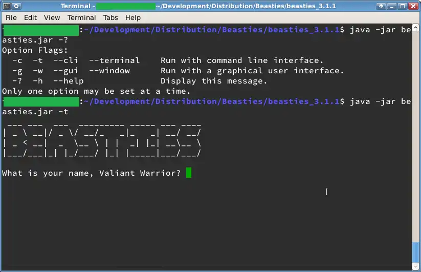 Download webtool of webapp Beasties om online onder Linux te draaien