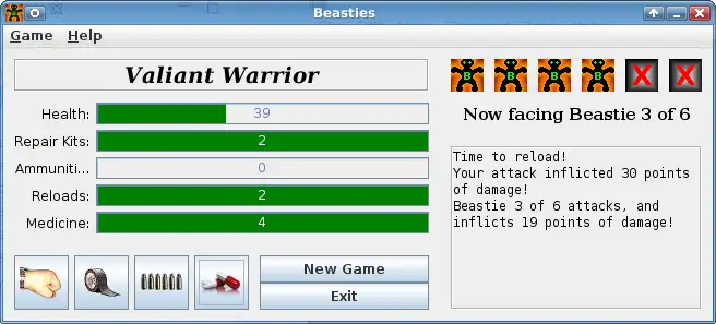 Baixe a ferramenta da web ou o aplicativo da web Beasties para rodar no Windows online em vez do Linux online