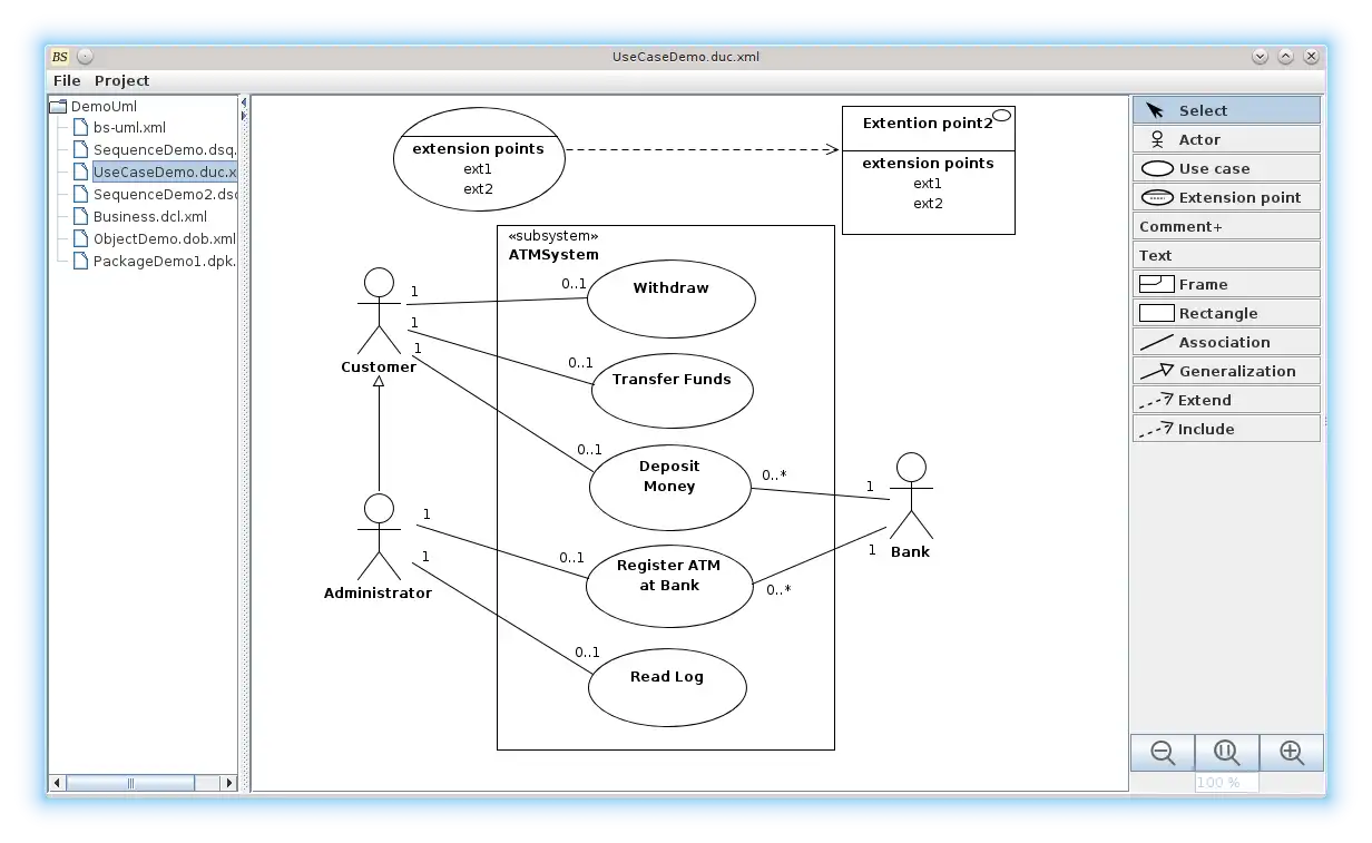 Download web tool or web app BeigeUML