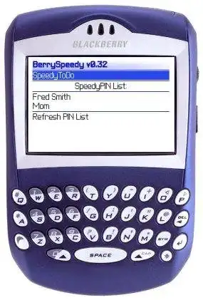 BlackBerry 用 Web ツールまたは Web アプリ BerrySpeedy をダウンロード